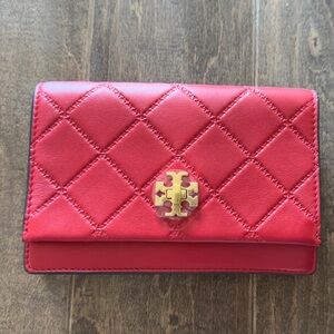 Tory Burch Georgia Turn-Lock Mini Bag Liberty Red NWT